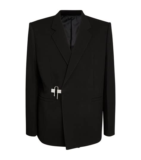 givenchy padlock blazer